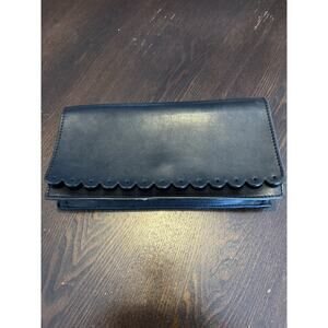 Banana Republic Charger Power Bank Clutch Folding black Purse
